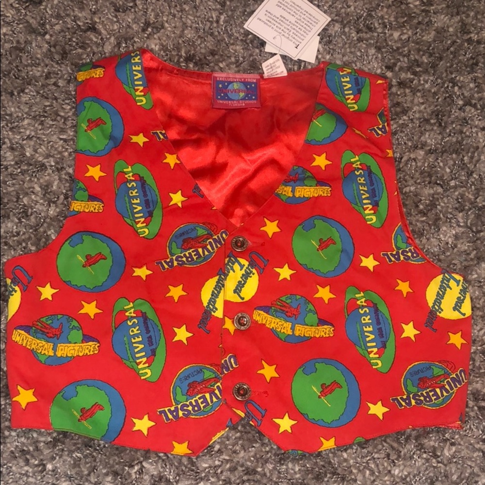 🌎Vintage Universal studios vest